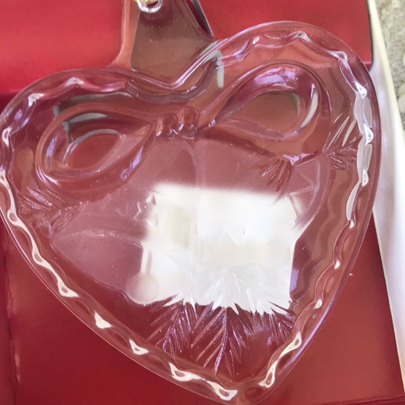 Mikasa Heart Classic 3 heart Christmas ornaments - Picture 10 of 10